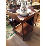 Victorian mahogany washstand.