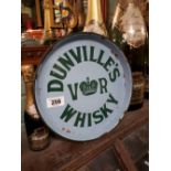 DUNVILLES tin plate tray.