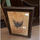 Framed Have and Guinness when you are tired advertising print.