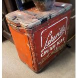 1930'S Lakerville Ice Creams Dublin freezer box.