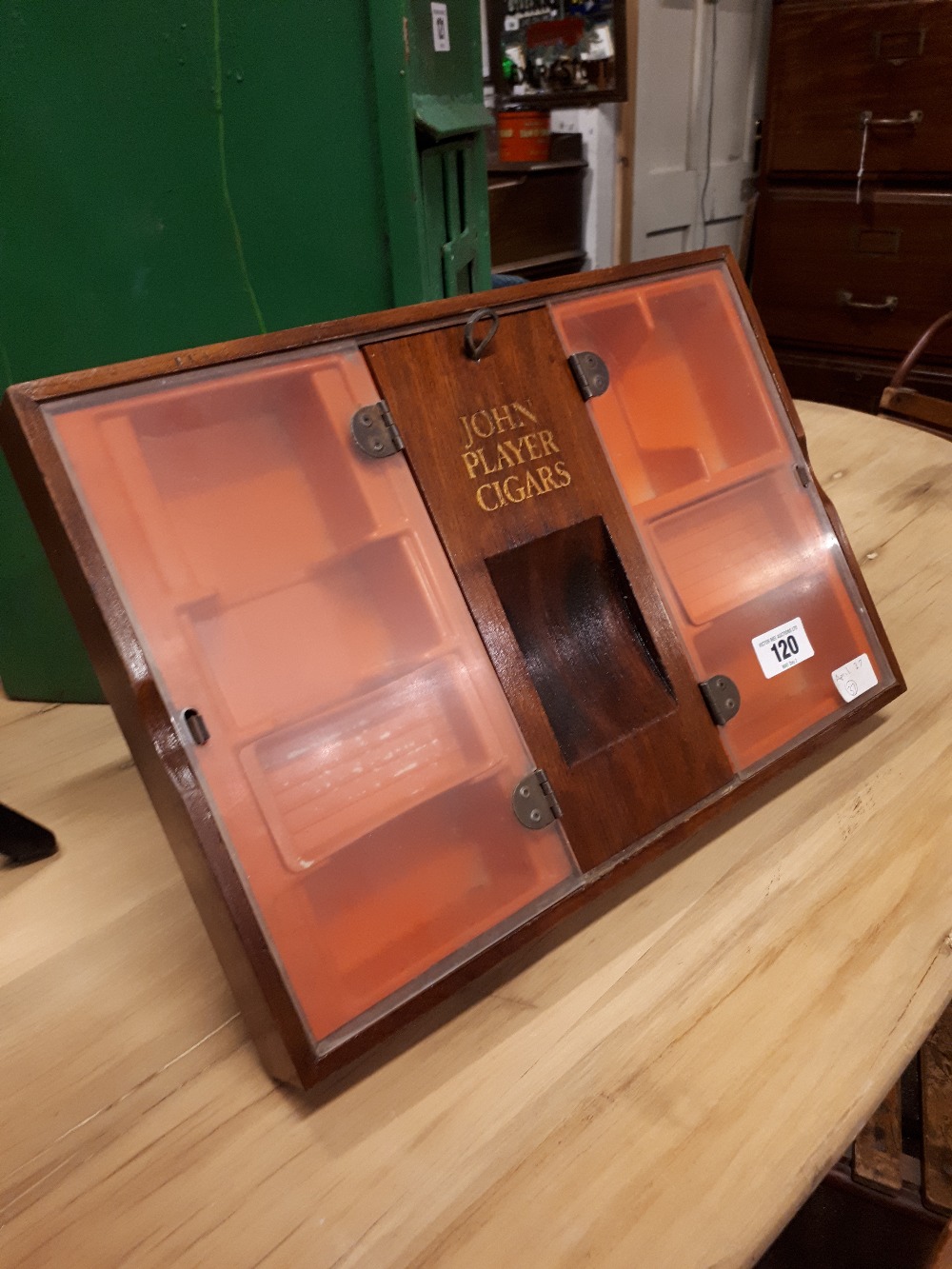 JOHN PLAYER CIGAR dispenser.