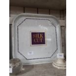 Silk Cut advertising tray.