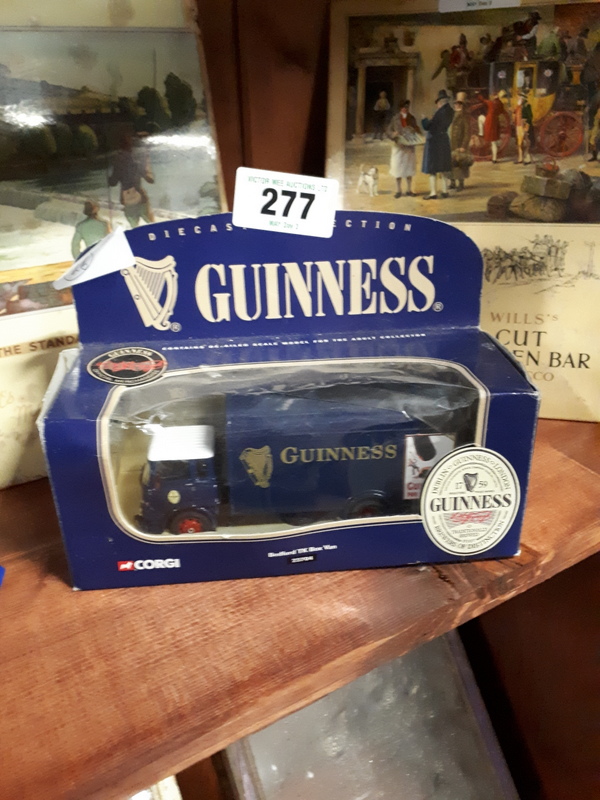 Guinness truck in original packaging.