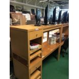 Maple wood dressing table.