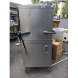 Stainless steel pass through glass washer. { 59'' H X 24'' W }.