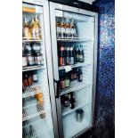 Tenfold single door upright fridge.