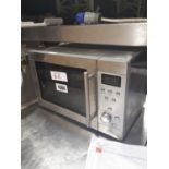 Stainless steel microwave oven