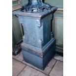 Pedestal in the Gothic style. { 29'' H X 21'' W }.