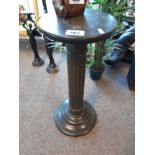 Bronze effect plant pedestal