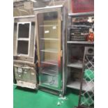 Weald single door 6ft tall stainless steel fridge