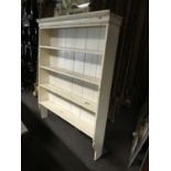 Pine hanging wall rack