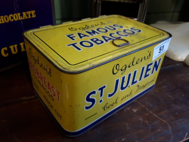 OGDENS ST JULIEN Tin.