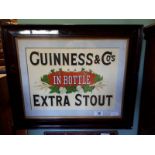 FRAMED print GUINNESS & CO'S EXTRA STOUT IN BOTTLE.