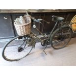 1950's Ladies' bicycle with basket.