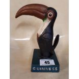 Cast iron GUINNESS toucan