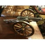 Superior quality engineers replica table cannon. American civil war replica.