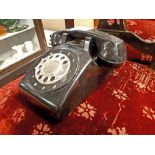 1950's bakelite telephone.