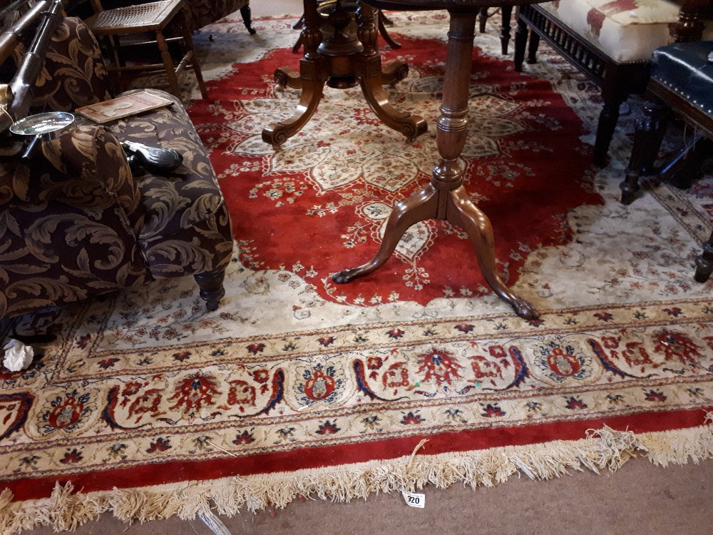 Carpet square. (323 cm L x 230 cm W).