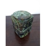 Chinese Jade seal ming period 16/19th C.