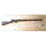 Exceptional quality 19th. C. Veterilli rifle stamped - For God And Ulster. Serial No KH3854.