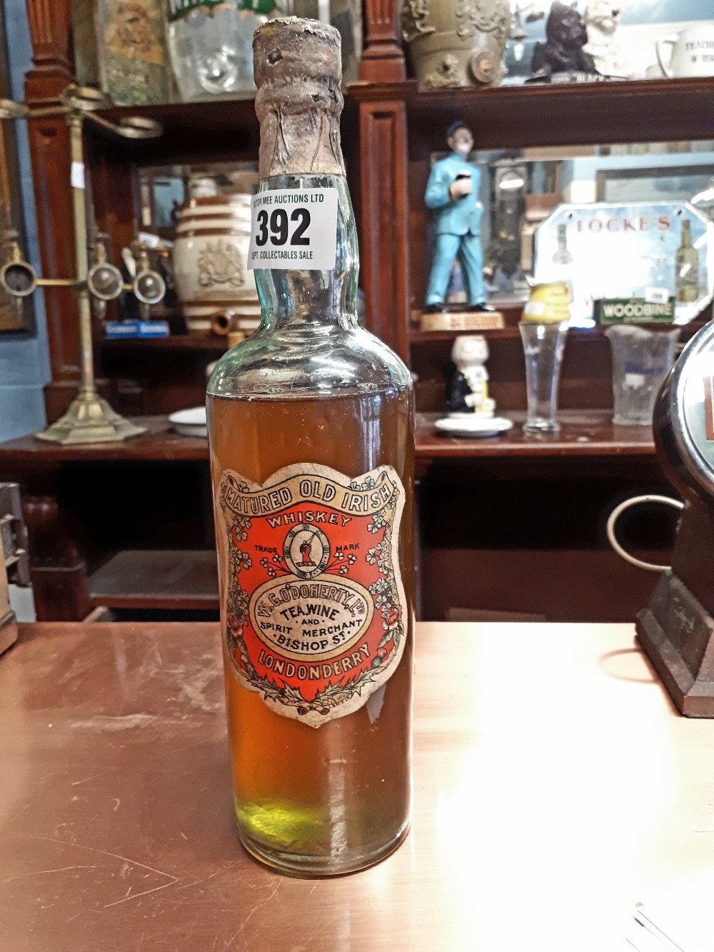 20th. C. bottle of W .G. O'Doherty Mature Irish Whiskey.