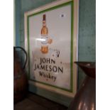 Framed print JOHN JAMESON WHISKEY.