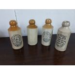 Four early 20th C. ginger beer bottles.