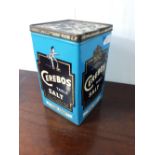 Early 20 th C. Cerebos Salt advertising tin.