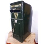 Metal post box