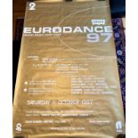 Euro Dance 1997 Karl Cox Pete Tong D 152 x 102