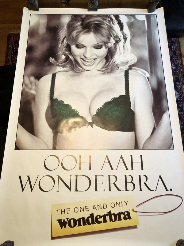 Ooh Aah Wonderbra Eva Herzigova D 155 x 104