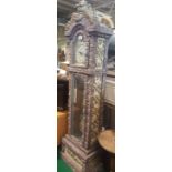 Stone effect t Grandfather clock.