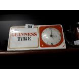 1970's Guinness Time shelf clock.