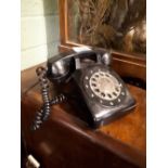 1950's bakelite telephone.