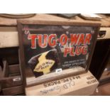 Mick MC Quad Tug of War Plug advertising mirror.