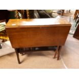 Edwardian mahogany sutherland table.