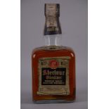 Una bottiglia di Scotch Whisky ABERLOUR GLENLIVET single malt, 8 years. Fascetta esente tributi