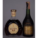 Coppia di Cognac ROI DES ROIS: - Cognac X.O. Selezione di Cognac lungamente invecchiati in botti del