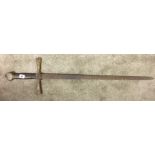 MEDIEVAL STYLE SWORD - BLADE 72CM L APPROX