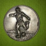 COMMEMORATIVE FOOTBALL MEDALLION 30 YEARS 1953 ENGLAND 3 HUNGARY 6 IN PRESENTATION CASE