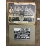 BLACK AND WHITE PHOTOGRAPH BIRMINGHAM CITY FC TEAM PHOTOGRAPH MOUNTED BY A.