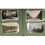 PICTURE POSTCARD ALBUM OF GERMAN AND IRISH TOPOGRAPHICAL SCENES