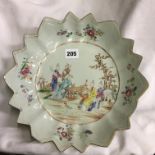 18TH CENTURY CHINESE FAMILLE ROSE DISH,