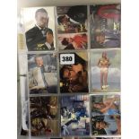 JAMES BOND 007 VOLUME ONE TRADING CARDS 1-90 LADIES GALLERY,