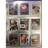 SPORTING PROFILES MOVIE IDOLS CARD SERIES INCLUDING MARILYN MONROE, JOHN WAYNE VOL II, ERROL FLYNN,