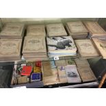 LARGE QUANTITY OF WILLS AND PLAYERS CIGARETTE CARD ALBUMS, SHOEBOX OF ASSORTED LOOSE CARDS,