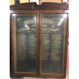 OF COVENTRY INTEREST - GLAZED CASED ROLL OF HONOUR 1939-1945 COVENTRY BUILDING TRADES CLUB