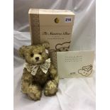 STEIFF - THE SEAMSTRESS BEAR NO. 01557, 27CM TALL, MOHAIR TEDDY BEAR. EXCLUSIVE FROM 2006.