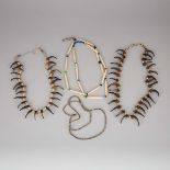 Four Native North American Necklaces, early 20th century (4 Pieces)