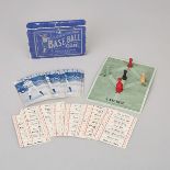 The National American Baseball Game, Parker Brothers Inc., c.1913, 1 x 3.9 x 5.5 in — 2.5 x 10 x 14